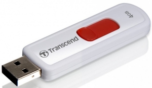 4GB Transcend JetFlash 530 White